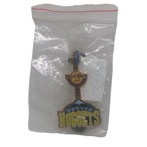 Denver Nuggets Basketball Logo Cafe Pin